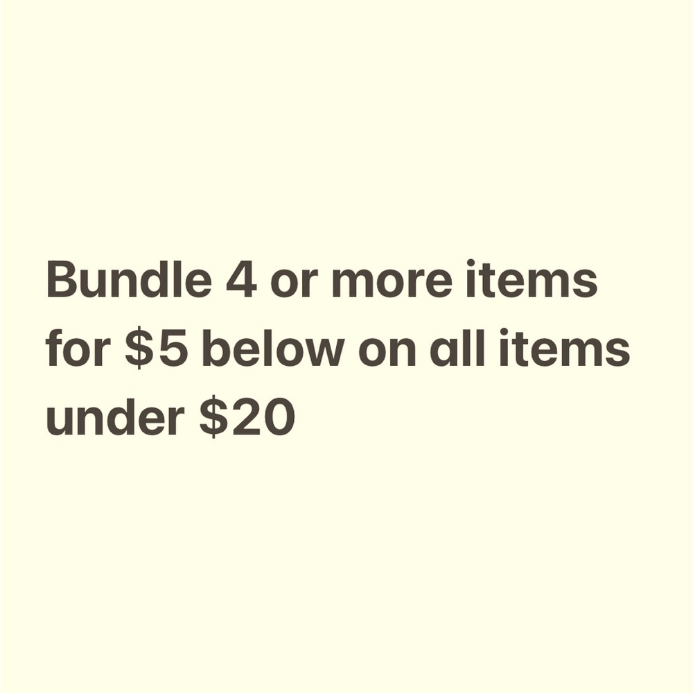 Bundle Discount Promotion Sign